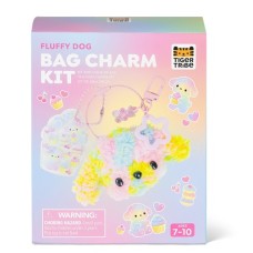 Bag Charm Kit - Fluffy Dog - Tiger Tribe Bag Charm Kit - Fluffy Dog - Tiger Tribe